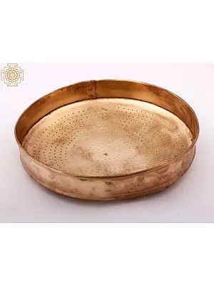 Copper Jalladai Plate | Sahasradhara Abhisheka Plate (Sieve)