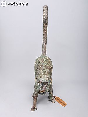 Balinese Monkey Brass Statue