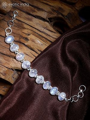 Buy Enthralling Moonstone Bracelets Only at Exotic India