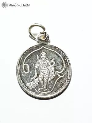 Karttikeya Pendant with Tamil OM (AUM) on Reverse (Two Sided Pendant)