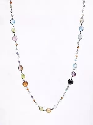 Faceted Multi Stone Necklace