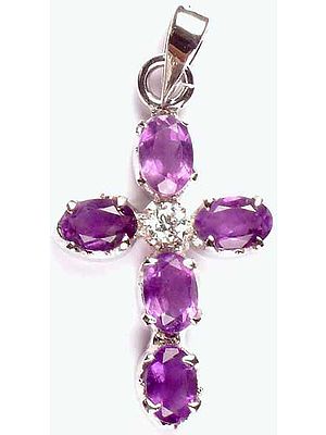 Amethyst Cross