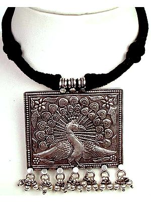 Dancing Peacock Necklace