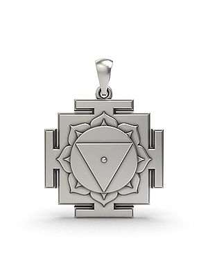 Sterling Silver Pendant Featuring Maa Tara Devi Yantra