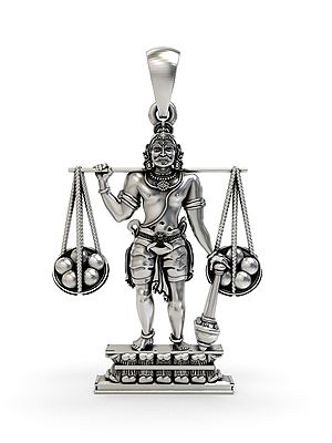 Sterling Silver Idumban Pendant