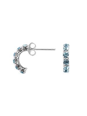 Cubic Zirconia Earrings | Sterling Silver Earrings