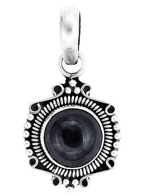 Sterling Silver Pendant with Gemstone