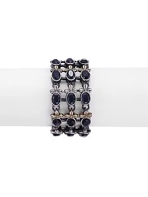 Stylish Silver and Gold Tone Bracelet