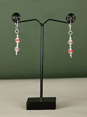 Sterling Silver Earring with Gemstone