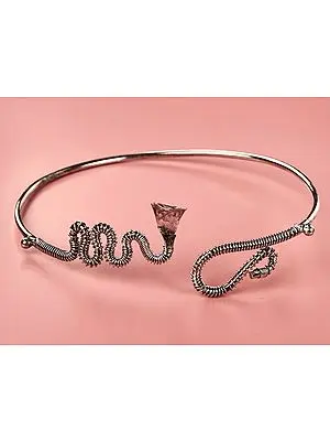 Unique Upper Arm Snake Design Bracelet