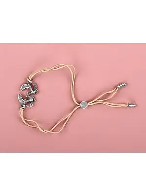 Twin Fish Design Adjustable Bracelet