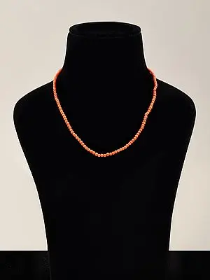 Coral Beaded Necklace