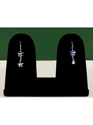 Heart Design Hook Earring | Sterling Silver Jewelry