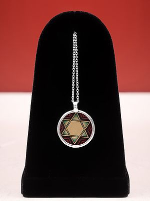 Star Yantra Sterling Silver Pendant