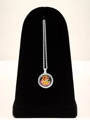 Lord Ganesha Sterling Silver Pendant