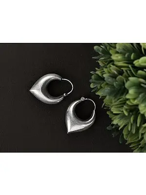 Puffy Hoop Earring