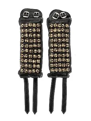 Bharatanatyam Jewellery Leather 5 lines Ghungroo Bells