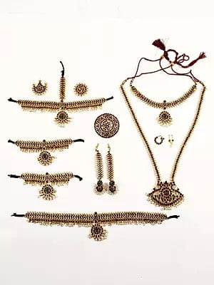 Bharatanatyam Traditional Jewelry Set