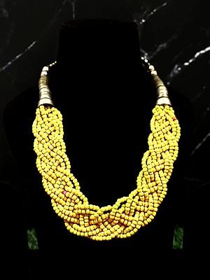 Braided Bead Necklace | Indian Necklaces with Unique Designs