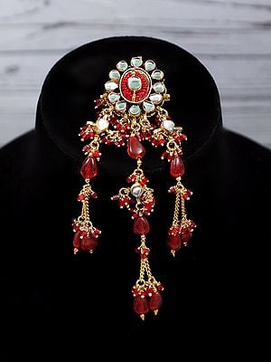 Multi Stone Fashion Juda Pin | Indian Fashion Jewelry