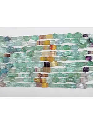 Fluorite Stone Nuggets (Price of 1 String)