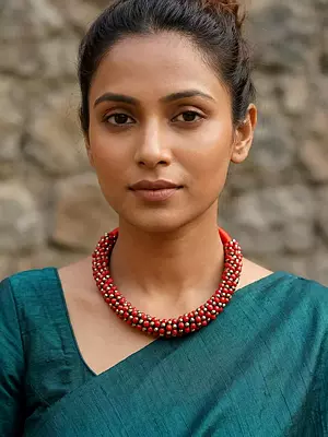 Bead Crocheted Choker | Indian Fashion Jewelry