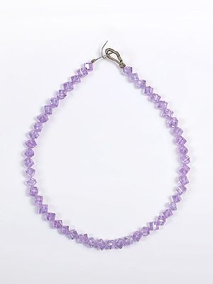 Square-cut Design Crystal Beads Bracelet