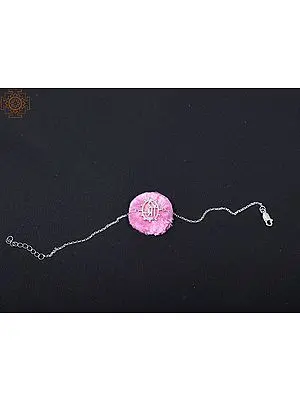 92.5% Sterling Silver Shree Rakhi Bracelet