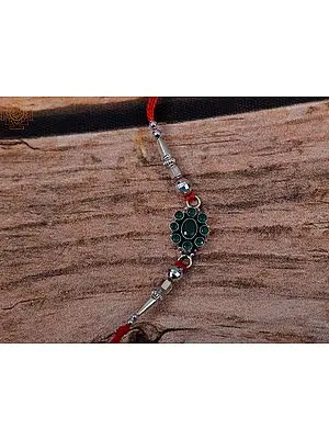 92.5% Sterling Silver Beautiful Rakhi
