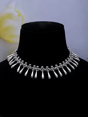 Sterling Silver Choker Necklace