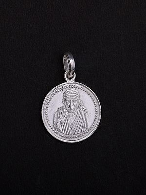 Blessing Lord Sai Baba Pendant with Yantra on Reverse Side