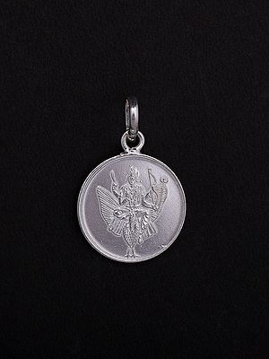 Lord Shani Dev Pendant with Shani Yantra on Reverse Side