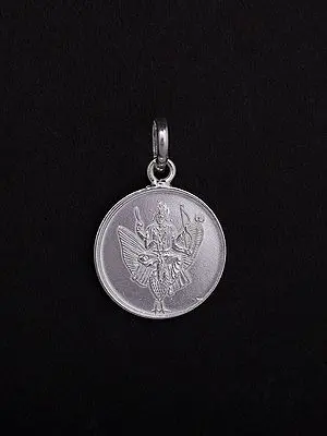 Lord Shani Dev Pendant with Shani Yantra on Reverse Side