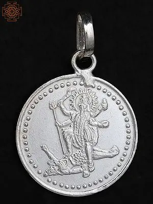 Goddess kali Pendant with Yantra on Reverse Side