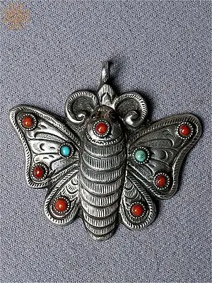 Silver Butterfly Pendant