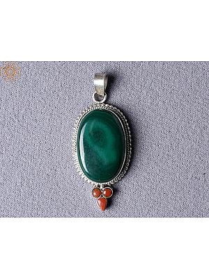 Green Onyx | Silver | From Nepal