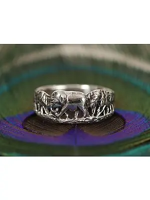 Forest Elephant | Sterling Silver Rings