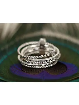 Multi-Layers Ring | Sterling Silver Rings