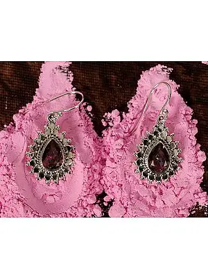 Oval-Shaped Sun Mystic Topaz | Sterling Silver Earrings