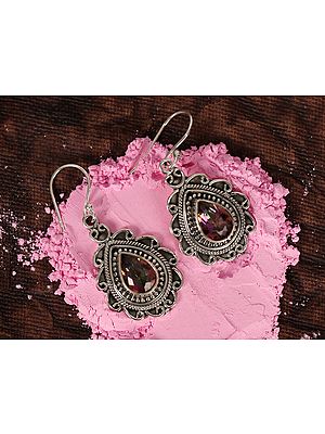 Buy Ravishing Sterling Silver Earrings Only at Exotic India