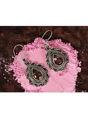 Beautiful Patterned Mystic Topaz | Sterling Silver Earrings