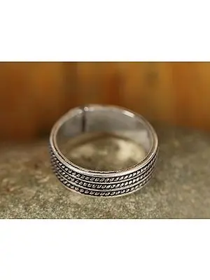 Three-Lined Ring | Sterling Silver Rings