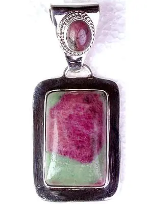 Ruby Zoisite Pendant