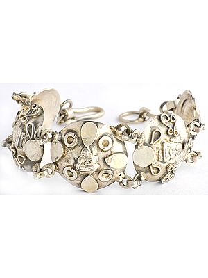 Sterling Buddha Bracelet