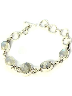 Rainbow Moonstone Bracelet