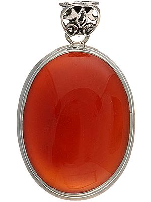 Carnelian Oval Pendant