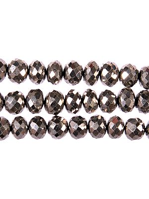 Faceted Pyorite Rondells