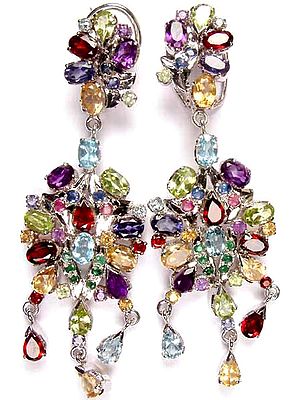 Fine Cut Colorful Gemstone Chandeliers