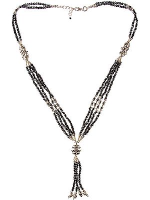 Israel Cut Black Tourmaline Necklace