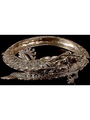 Sterling Dragon Bracelet